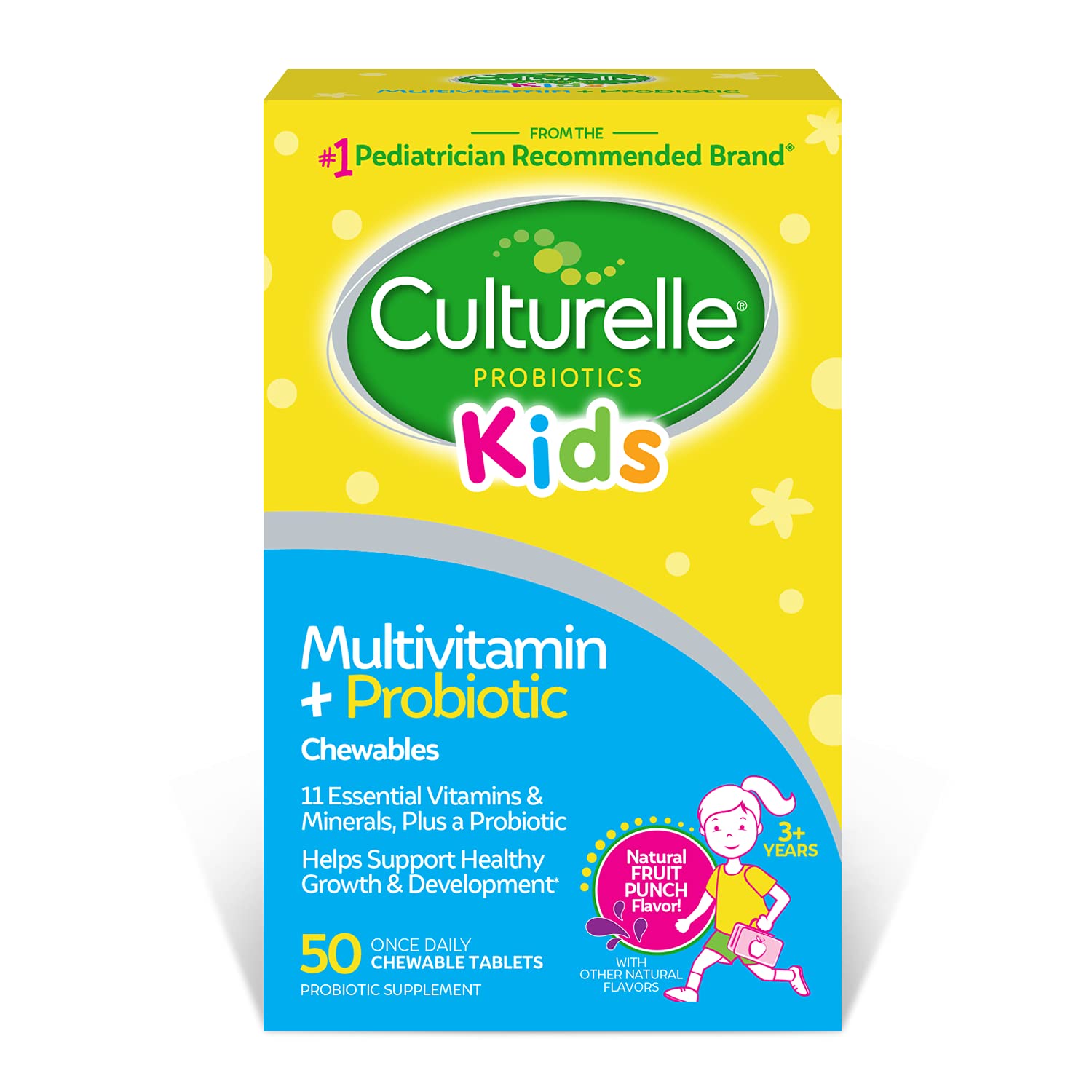 Culturelle Kids Complete Multivitamin + Probiotic Chewable, Digestive & Immune Support for Kids, With 11 Vitamins & Minerals including Vitamin C,… – Culturelle >>> top1shop >>> fado.vn