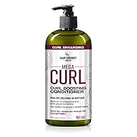 Hair Chemist Mega Curl Boosting Conditioner 33.8 oz. - Curly Hair Conditioner, Sulfate-Free Hair Conditioner