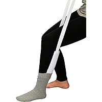 NOVA Sock & Stocking Aid, Soft Terry Cloth & Flexible, Easy to Use with Pull Up Straps