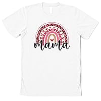 Personalized Mom Raibow Shirt, Custom Valentine Nana Mther Grandma Sweethearts Shirt