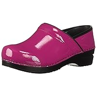 Sanita Pro Patent Wide Professional Clogs for Women - Arch Support, Durable, Closed-Back Slip-On Shoes