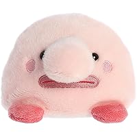 Aurora® Adorable Palm Pals™ Bart Blobfish™ Stuffed Animal - Pocket-Sized Play - Collectable Fun - Pink 5 Inches