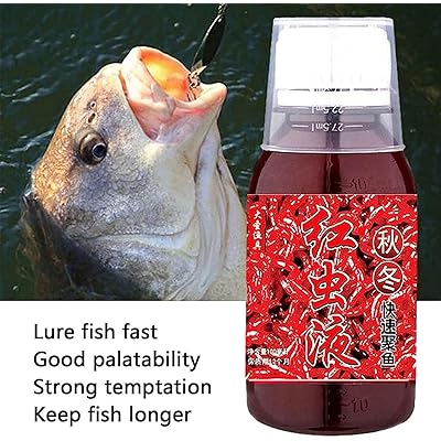Red Worm Liquid Bait,High Concentration Attractive Smell Fishing