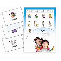 Yo-Yee Flash Cards - Adjectives and Opposites Picture Cards for Toddlers, Kids, Children and Adults - English Vocabulary Cards - Set 2 - Including Teaching Activities and Game Ideas