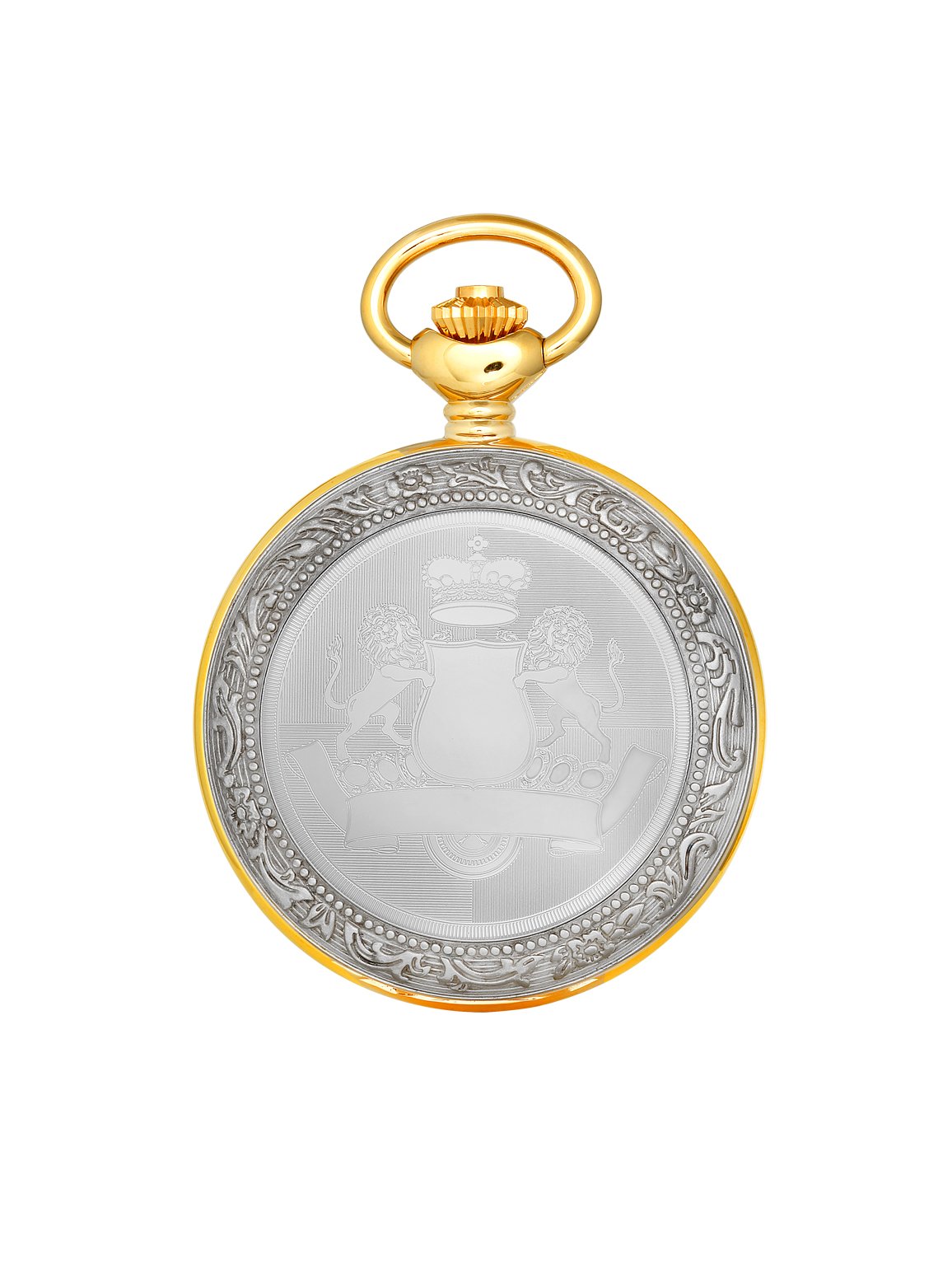CHARLES-HUBERT PARIS Classic Collection Mechanical-Hand-Wind Pocket Watch (Model: DWA011)