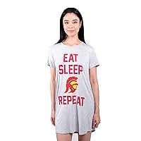 Ultra Game NCAA Women's Super Soft Sleepwear Pajama Loungewear T-Shirt Nightgown