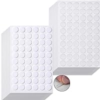 Self Adhesive Dots, 1000Pcs(500 Pair Sets) 0.59 Inch Diameter Strong Self  Adhesive Dots for Classroom Nylon Sticky Back Coins Hook Loop Strips, Small