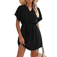 Blooming Jelly Womens Bathing Suit Cover Up Swim Swimsuit Coverup Button Down Beach Dress Swimwear Cover Ups 2024