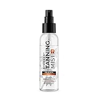 Tanning Face Mist (100 ml), Natural-Looking Facial Tan Accelerator, Gradual Self-Tanning Water Spray with Aloe Vera and Glycerine, Effective in Sunbeds & Outdoor Sun