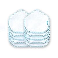 GIR Peel and Stick Filter Mask Inserts, Extra Protection for Cloth, Silicone & Surgical Masks, White, 10 Count