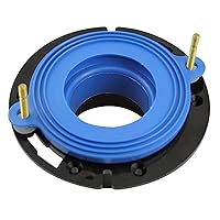 Fluidmaster 7530 Universal Better Than Wax Toilet Seal, Wax-Free Toilet Bowl Gasket Fits Any Drain