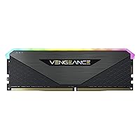 Vengeance RGB RT 32GB (2x16GB) DDR4 3600 (PC4-28800) C16 1.35V Desktop Memory, Black