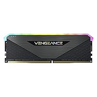 CORSAIR Vengeance RGB RT 32GB (2x16GB) DDR4 4600 (PC4-36800) C18 1.35V Desktop Memory