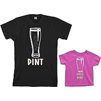 Threadrock Pint & Half Pint Toddler & Men's T-Shirt Matching Set