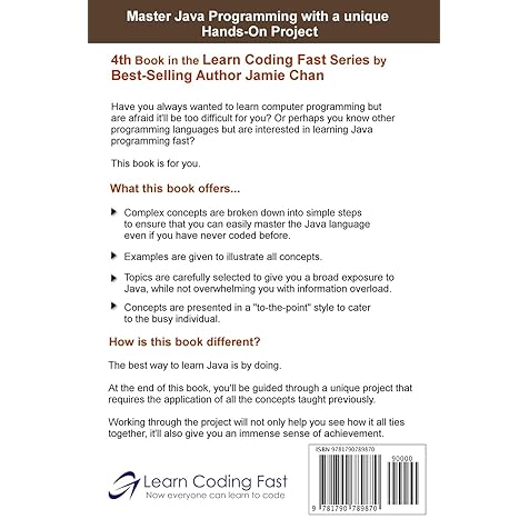 Java: Learn Java in One Day and Learn It Well. Java for Beginners with Hands-on Project. (Learn Coding Fast with Hands-On Project)