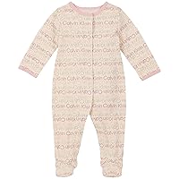 Calvin Klein baby-boys Footed Coverall