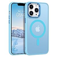 GUAGUA for iPhone 13 Pro Max Case Compatible with MagSafe iPhone 13 Pro Max Magnetic Phone Case Slim Translucent Matte Shockproof Protective Case for iPhone 13 Pro Max 6.7