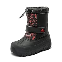 NORTIV 8 Kids Snow Boots Boy's Girl's Waterproof Cold Weather Classic Booties Hiking Outdoor Shoes (Little Kids/Big Kids)