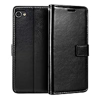 BlackBerry Motion Wallet Case, Premium PU Leather Magnetic Flip Case Cover with Card Holder and Kickstand for BlackBerry Motion