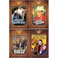 Zane Grey - Light Western Stars/Fighting Westerner/Under the Tonto Rim/ West Pecos (4 pack)