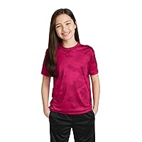 Sport Tek Tee (YST370) Pink Raspberry, L