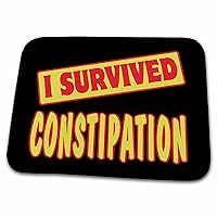 3dRose I Survived Constipation Survial Pride And Humor Design - Dish Drying Mats (ddm-117851-1)