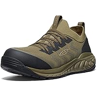 KEEN Utility Men's Arvada Shift Low Height Composite Toe Breathable Comfortable Slip on Work Sneakers