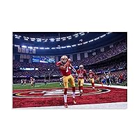 EsEntL Colin Kaepernick Classic Action Poster Art Canvas Painting Decor Wall Print Photo Gifts Home Modern Decoratives 08x12inch(20x30cm)
