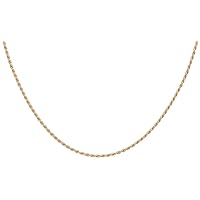 Carissima 9ct Gold Women’s 1.5mm (375) Rope Chain