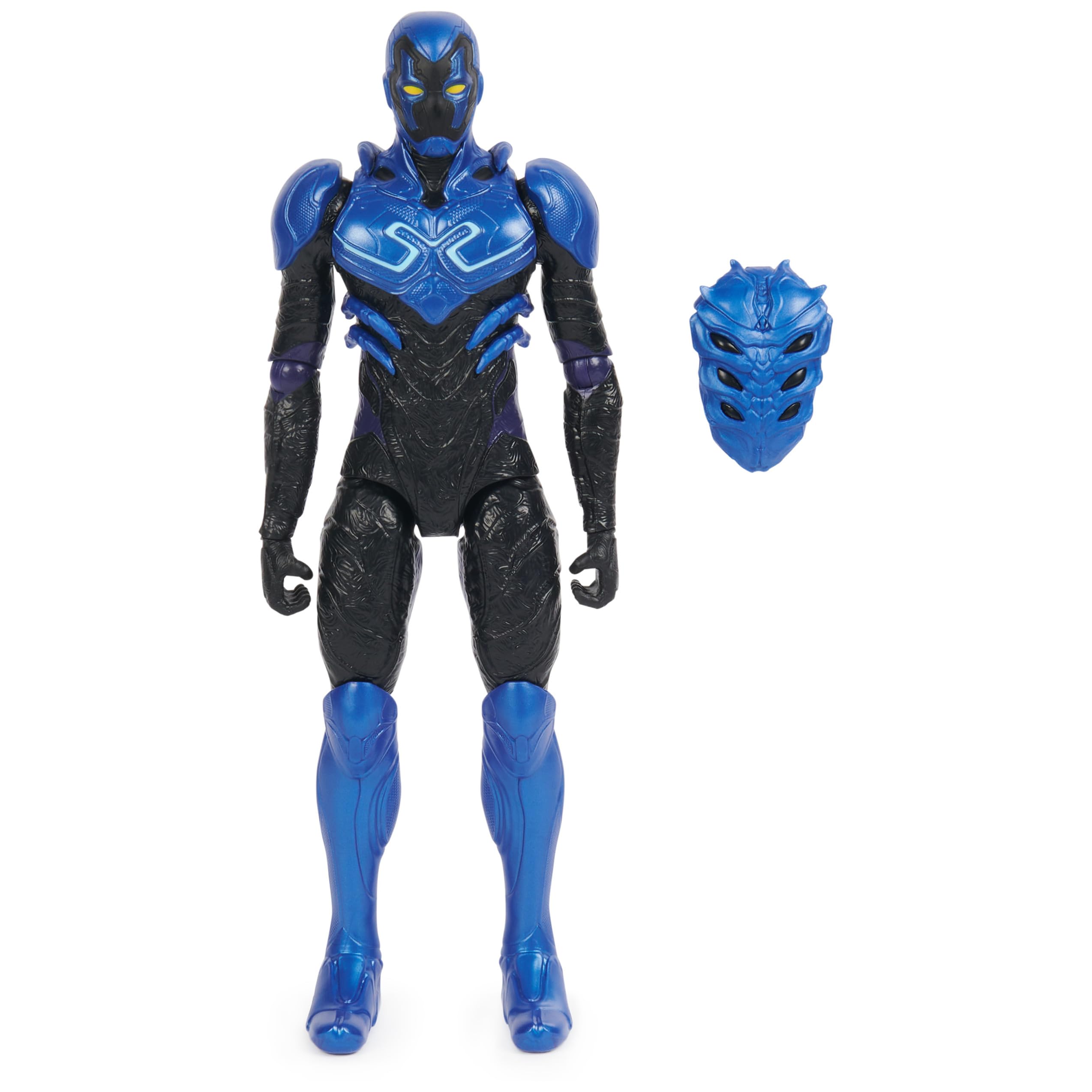 DC Comics, Hero-Mode Blue Beetle Action Figure, 12-inch, Easy to Pose, Blue Beetle Movie Collectible Superhero Kids Toys for Boys & Girls, Ages 3+