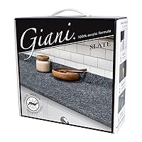 Giani Granite Countertop Paint Kit 2.0-100% Acrylic (Slate)