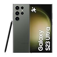 Galaxy S23 Ultra 5G SM-S918B/DS 256GB 12GB RAM, 200 MP Camera, Factory Unlocked, International Model (Green)