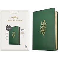 NLT Large Print Thinline Reference Bible, Filament-Enabled Edition (LeatherLike, Evergreen, Red Letter): DaySpring Signature Collection NLT Large Print Thinline Reference Bible, Filament-Enabled Edition (LeatherLike, Evergreen, Red Letter): DaySpring Signature Collection Imitation Leather