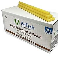 AdTech Professional High Performance Wood High Temp Industrial Bond Hot Glue Sticks 10