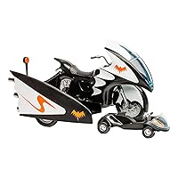 DC Retro 6IN - BATCYCLE with Side CAR