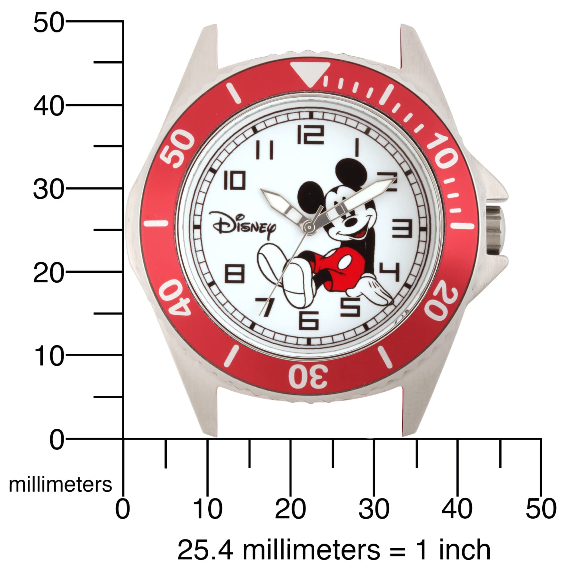 Disney Mickey Mouse Adult Honor Analog Quartz Watch