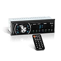 Sound Storm Laboratories ML41B Car Audio Stereo - Single Din, Bluetooth, No CD DVD Player, AM/FM Radio Receiver, USB, AUX Input, Wireless Remote Control