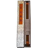 Awaji Baikundo Incense Incense Incense, Special Order, 9.4 inches (24 cm), 0.1 inches (3 mm), Thick Muscle, Long Size, Sandalwood Incense, Large Kaoroko