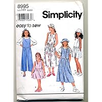 Simplicity 8995 Size HH (3,4,5,6)