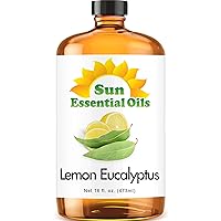 Sun Essential Oils 16oz - Lemon Eucalyptus Essential Oil - 16 Fluid Ounces