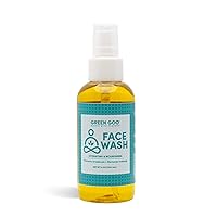 Natural Skin Care, Face Wash, Facial Cleanser and Scrub, 4.5 Ounce (7079)