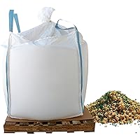 Bare Ground CSSLGP-1000 Premium Coated Granular Ice Melt with Slip Grip Traction in a Sack, 1000 lb