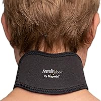 Magnetic Neck Wrap for Neck, Shoulder Pain, Stiffness, Headaches, Anxiety, Stress – Lightweight, Breathable, Neoprene with Adjustable Velcro Strap, Contains 21 Powerful Magnets