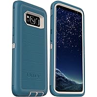 OtterBox Defender Series Rugged Case for Samsung Galaxy S8 (ONLY) Case Only - Non-Retail Packaging - Big Sur - with Microbial Defense