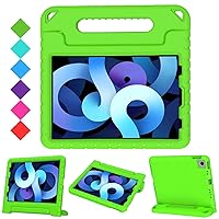BMOUO 2022 iPad Air 5th Generation (10.9 Inch) Kids Case, 2020 iPad Air 4th Generation Kids Case, iPad Air 5/4 Case, Shockproof Convertible Handle Stand Case for iPad Air 5th/4th Gen 10.9 inch, Green