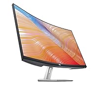 Dell S3222HN Curved Monitor - 31.5-inch FHD (1920x1080) 75Hz 4Ms 1800R Curved Display, HDMI Connectivity, AMD FreeSync Technology, Tilt Adjustability - Silver