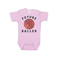 Basketball Baby Onesie/Future Baller/Unisex Bodysuit/Newborn Basketball Outfit