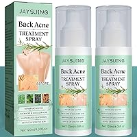 2 PCS Back Acne Treatment, Back Acne Spray, Salicylic Acid 2 Percent Spray, Body Acne Treatment with Herbal Formula, Back Acne Solution