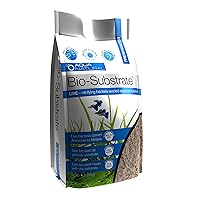 Ice White Bio-Substrate 5lb for Aquariums, Gravel seeded with Start up bio-Active nitrifying Bacteria 4-6mm