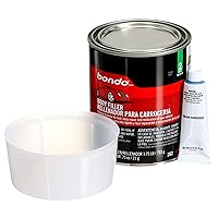 Bondo Body Filler, Original Formula for Fast, Easy Repair & Restoration for Your Vehicle, 00262, Filler 1.57 lb and Hardener 0.75 oz, 1 Can